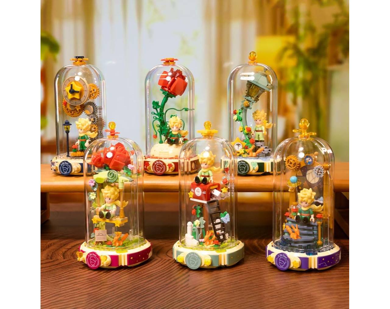 Set de construcción figurita Pantasy El Principito, Columpio de rosas (86322)