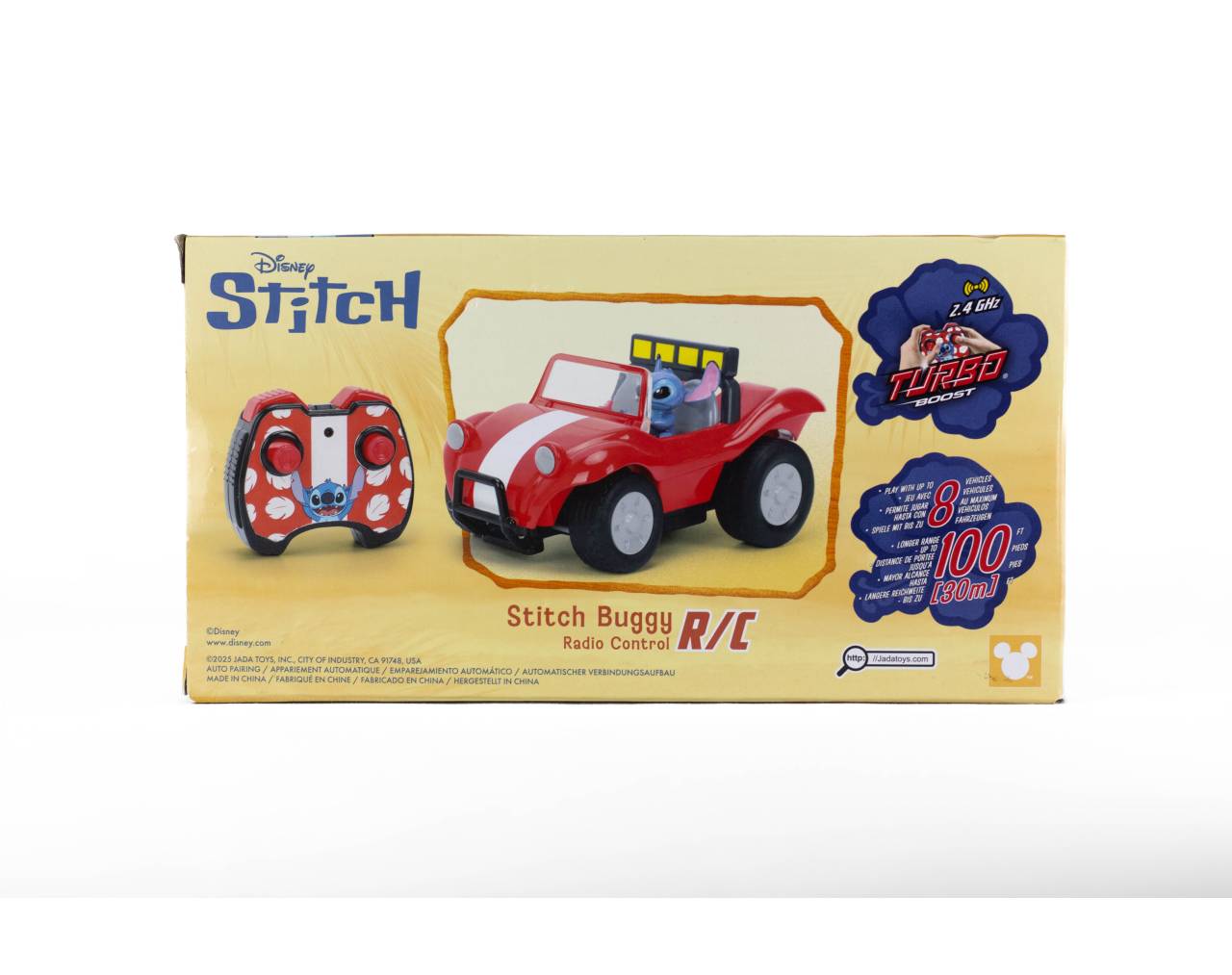 CARRO ROJO STITCH STITCH BUGY