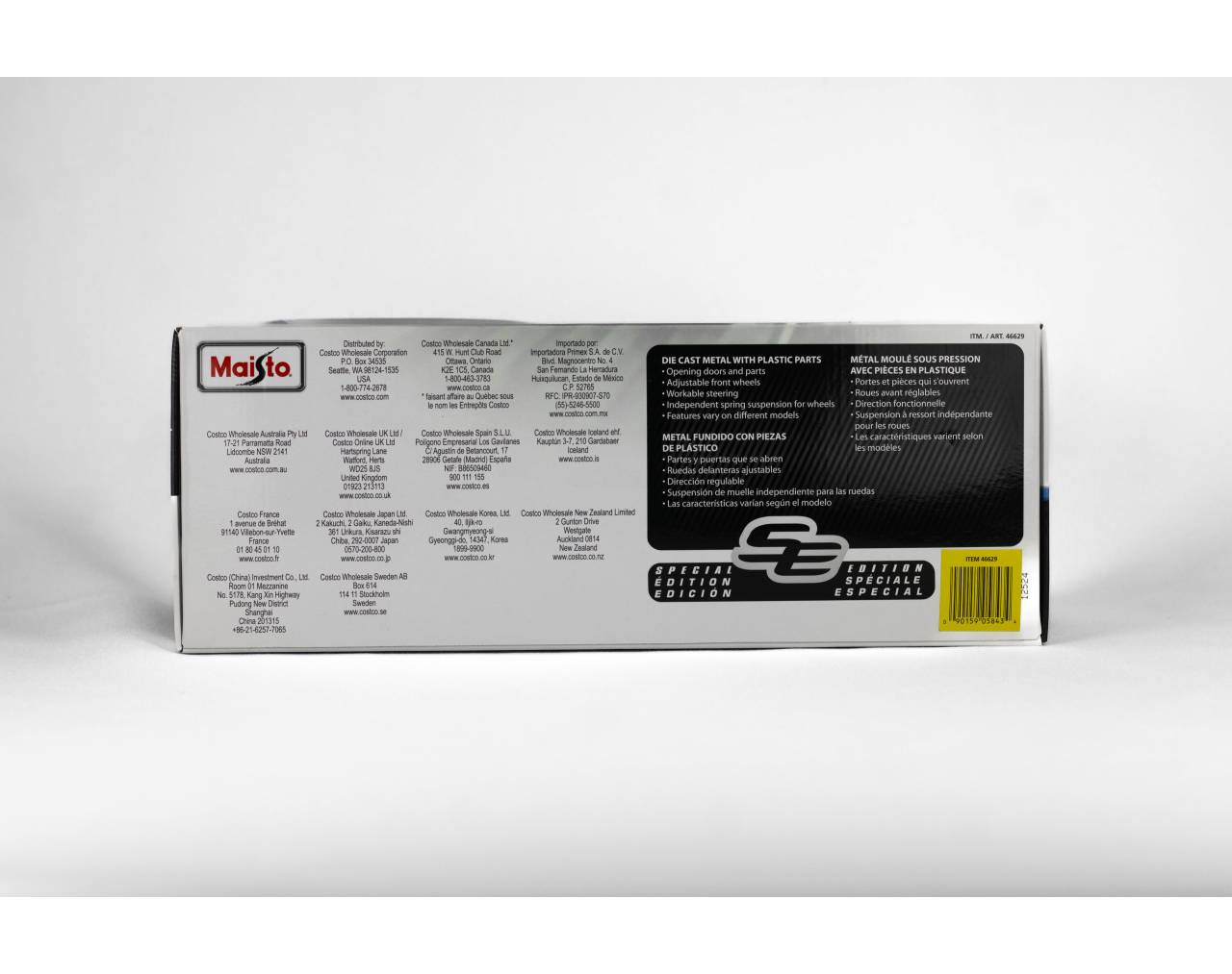 MAISTO AUTOS DE COLECCIÓN ESC. 1:18 CHEVROLET GRIS