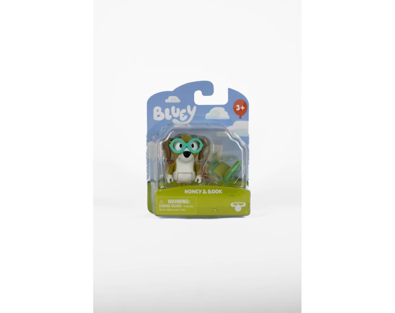 HONEY & BOOK - BLISTER BLUEY MOOSE