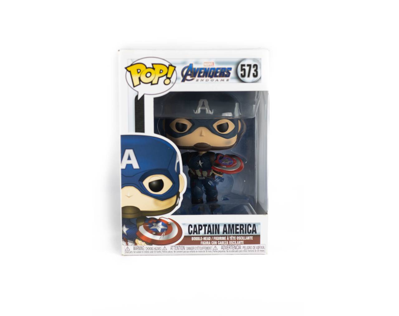 Captain America with Mjolnir - Marvel Avengers Endgame Pop! Vinyl