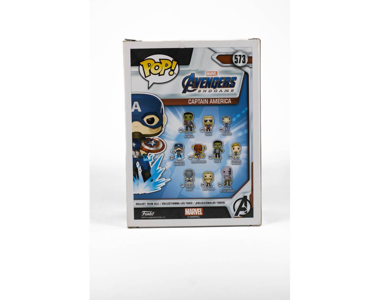 Captain America with Mjolnir - Marvel Avengers Endgame Pop! Vinyl