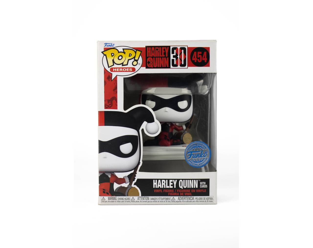 Harley Quinn With Cards - DC Harley Quinn 30 Anniversary Pop! Vinyl