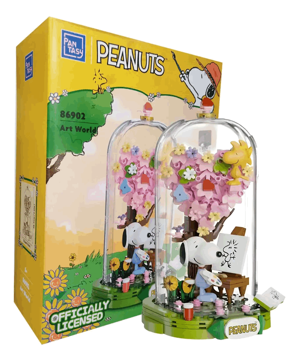Snoopy Art World (Set de Construcción 86902) - PANTASY Peanuts