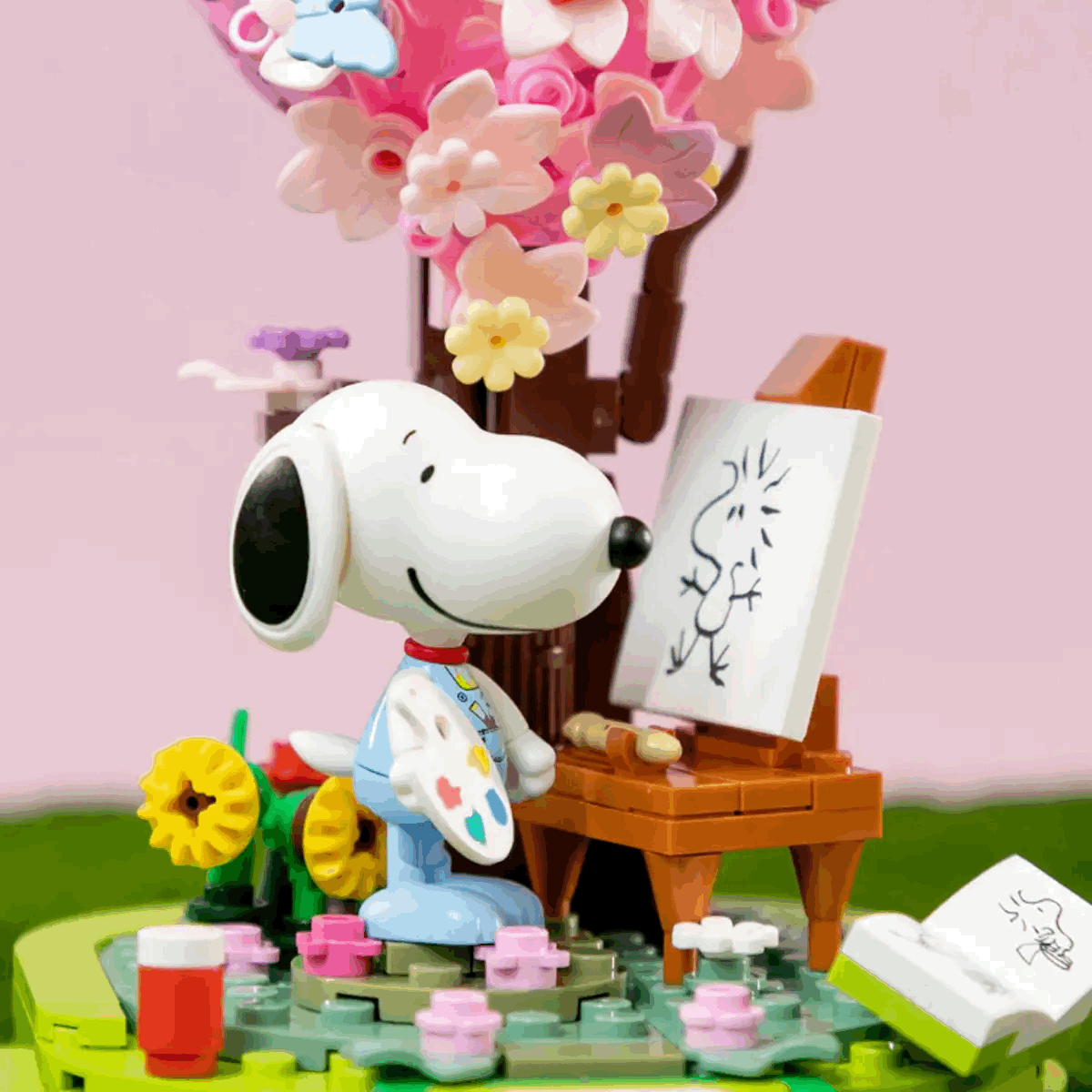 Snoopy Art World (Set de Construcción 86902) - PANTASY Peanuts