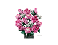 Ramo de Rosas Rosadas - Lego
