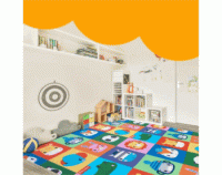 ECKHERT KIDS TAPETE DE JUEGO PORTATIL DE DOBLE VISTA ZOOLOGICO ALFABETO