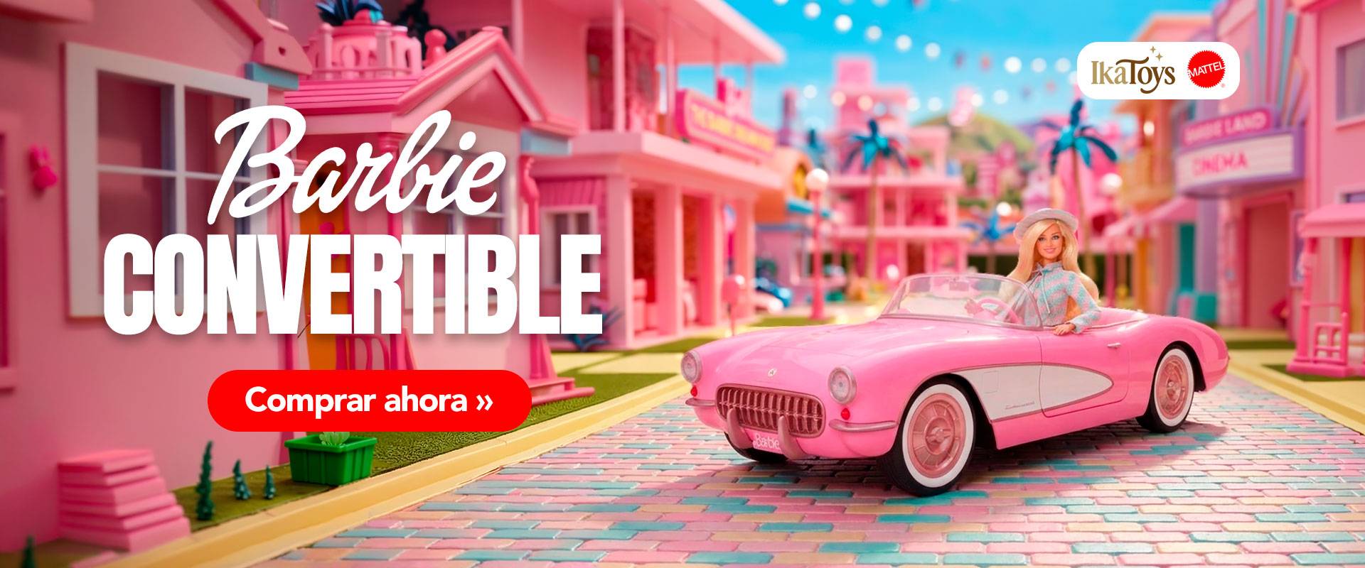 ¡Convertible de Barbie ya disponible!